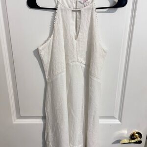 Candie's White Embroidered Dress